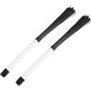 Hopbucan 2Pcs Cajon Brush Telescopica Drum Spazzole Nylon Bastoni Percussioni per Jazz Stick Drum Musical