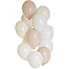 Folat 25116 Set Di Palloncini Premium - Nearly Nude 33cm - 12 pezzi Palloncini in Lattice Elio o Aria per Festa Deco, Compleanno, Matrimonio, Baby Shower, Laurea