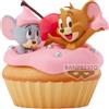 Banpresto Action Figure Tom e Jerry - Big Soft Vinyl - Sweet Cupcake 11 cm - Multicolore BP29162P - Figura da collezione - Ottimo per gli appassionati del fumetto