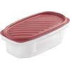 TATAY Contenitori Ermetici per Alimenti 0,5L Top Flex | Coperchio a Pressione | Contenitori Plastica per Alimenti | Microonde, Lavastoviglie, Frigo, Freezer | Senza BPA | 18,4x9,7x6,1 cm, Rosso