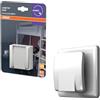 OSRAM LUNETTA Slim Night Light Bianco 3000K LED 3 lm 0,3 W con sensore giorno/notte, IP20, emissione di luce indiretta, montaggio su presa
