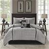 Madison Park Connell 7 Piece Comforter Set Color Taglia, Grigio, King