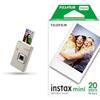 instax Fujifilm instax mini LiPlay+, Sand Beige - Fotocamera Istantanea Ibrida e Stampante per Smartphone + Confezione da 20 Pellicole mini