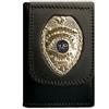 GS1 Portafoglio Portadocumenti con Placca Sicurezza Privata Vega Holster Italia Art.1WD48 Nero