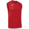 Joma Combi S/M Maglietta Tecnica Senza Maniche, Unisex, Rosso, 4XS-3XS