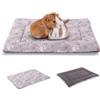 BVAGSS Cuscino per Cane Reversibile, Ultra Morbido Materassino Lavabile, Ortopedico Letto per cani Cuscino Cane Memory Foam Suave y Cálido XH079 (54x33x4cm,Grey Paw)