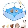 VQBKHO Box per animali domestici di piccola taglia, recinzione portatile da giardino per porcellini d'India, conigli, criceti, cincillà e ricci