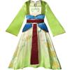 Lengender Costume da bambina Vestito da principessa Mulan (Dress C, 150)