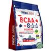 PROLABS - Bcaa Aminoacidi Ramificati Polvere 8.1.1, Amminoacidi 100% Vegan con Vitamina B6, B1 e L-Leucina (8 parti) Crescita e Recupero Post, Intra e Pre Workout, Integratore Sportivi, Ciliegia, 500g