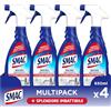 Smac - Bagno Igienizzante, Detergente Spray Multisuperficie con Azione Anticalcare, Splendore Imbattibile, 650 ml x 4 Pezzi