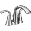 Moen 6172BN Glyde - Rubinetto da bagno ad arco alto, in nichel spazzolato, Finitura cromata, 1