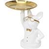HOME DECO FACTORY VACIABOLSILLOS BULLDOG BLANCO