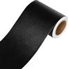 YENHOME Bordo Decorativo Autoadesivo per Muro Nero 7.6x600cm Bordo Carta da Parati Adesiva Nero Bordi Autoadesivo per Mobili Adesiva Muro Decorativa per Armadio Bagno Specchi Soggiorno