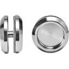 txuzong Maniglie Incasso Rotondo, 58mm Maniglie per Porte Doccia, in Acciaio Inox, Maniglia Vetro Scorrevole per Porte Scorrevoli, Porte in Vetro, Porte Camera da Letto e Cassetti