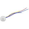 Aideepen Interruttore a sensore a infrarossi, mini rilevatore di movimento PIR 120°, tecnologia a 3 fili per lampada da soffitto a LED, 110-240 V, portata 3-5 m, con controllo della luce