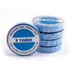 ShowJarlly Nastro adesivo per estensioni dei capelli Nastro adesivo biadesivo, per parrucche e estensioni dei capelli, rotolo di nastro di supporto anteriore in pizzo 0.8 cm * 3 Yards Blu comfort