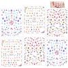Howaf Unicorno 3D Unghie Adesivi Nail Art Decalcomanie (500+ disegni), Nail Adesivi Nail Manicure Decalcomanie per Nail Decorazione Bambine Ragazze Regalo Festa Compleanno Bomboniere Bambini