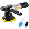 DEKOPRO Lucidatrice orbitale elettrica per auto: DEKOPRO 800W lucidatrice rotorbitale eccentrica con piastra da 150 mm, 6 velocità variabili da 1800-5500RPM, orbita di 9 mm - per lucidatura e cera delle auto