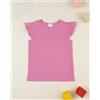 Prénatal T-shirt bimba rosa frill maniche