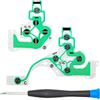 MMOBIEL Flex Ribbon Sostituzione della tastiera a pellicola conduttiva del nastro flessibile per il controller PlayStation PS4 Dualshock 4 JDS-030 Incl (+) cacciavite