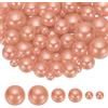 PATIKIL Perle Finto 8/14/20 mm, 150 Pz Perle Senza Fori per Decorazione Centrotavola Riempimento Vaso per Matrimonio Feste Decorazione Casa Tavolo Candele Galleggianti, Champagne Gold