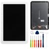 E-YIIVIIL Nuovo display di ricambio compatibile con Google Home Nest Hub 2nd 7.0 LCD Display Touch Screen Assembly con strumenti (bianco)