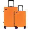 ETERNITIVE - JOY Valigia | Valigia Rigida in ABS | Trolley con Lucchetto TSA | Bagaglio con 4 Doppie Ruote a 360°