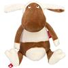 Sigikid 42828 - Peluche a forma di pecora, a pois country, da collezionare, giocare, coccolare, per bambini a partire dai 12 mesi, colore: bianco/marrone/pecora, 32 cm