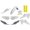 POLISPORT 91121 - Polisport MX Plastic Replica Kit per chi cerca la qualità OEM per moto Husqvarna in colore OEM