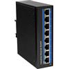 LogiLink NS201 - Switch Fast Ethernet industriale, 8 porte, 10/100 Mbps