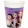 PROKOS S.A. - DECORATA PARTY 8 Bicchieri K-pop Demon Hunters in Carta 200 ml, Decorazione Festa Compleanno, Bevande, Tavola, per Bambini