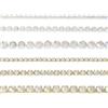 PH PandaHall PandaHall - Catene con strass e strass, lunghezza 4,5 m, per fai da te, cucito, artigianato, creazione di gioielli
