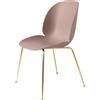 Gubi - Sedia Beetle - Rosa - Acciaio placcato ottone - Designer GamFratesi