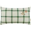 NOBODINOZ - Cuscino Vibes - Verde - Lino francese