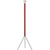 Flos - Lampada a stelo Luminator - Rosso - Metallo - Designer Pier Giacomo Castiglioni