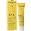 Caudalie Vinosun Fluido Viso SPF50+ - Protezione Solare Invisibile per Pelli Sensibili