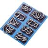 Holzsammlung Set da 8 Rompicapo Metallo, Giochi Rompicapo Gioco Intelligenza, Classico Rompicapi Giocattoli, Giocattolo Educativo Metal IQ Puzzle Rompicapo Regalo per Adulti Bambini Adolescenti