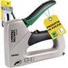 Rapid PRO ALU840 Graffatrice Manuale 2-in-1 per Graffe n. 140 e Chiodini n.8, Dotata di Impugnatura Ergonomica, Parti Interne in Acciaio e Regolatore di Forza a 2 Fasi (5001674)
