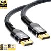 lmcnzz 16K DP 2.1 8K@120Hz 4K@240Hz 80Gbps Cavo Displayport audio video Adattatore porta display per PS5 RTX 3080 Laptop PC TV