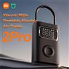 XIAOMI NUOVO Xiaomi Mijia Compressore d'aria elettrico portatile 2 Pro, Pompa d'aria elettrica portatile multiutensile, Gonfiatore per rilevamento della pressione dei pneumatici