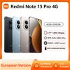 Xiaomi Redmi Note 15 Pro 4G Smartphone NFC MTK Helio G200-Ultra Display 6.77" 120Hz, Fotocamera 200MP OIS, Ricarica 45W, IP65, Batteria 6500mAh
