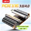 JEYI Cavo di Estensione JEYI PCIe 4.0 x16 (16GT/s) per GPU RTX 4090/4080 e RX 7900 XTX, per Mining Rig/Montaggio Verticale, Opzioni 20/30/60cm