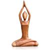 TOATELU Scultura da donna, statuetta per yoga, statue di yoga, per ragazze, decorazione per la casa, decorazione per la meditazione, yoga, statuette moderne da donna, decorazione per la meditazione