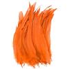 M METERXITY 20-Pack Piume Naturali di Coda di Gallo, 10-12 Pollici / 25-30cm di Lunghezza Piume di Coda di Gallo per Creazioni/Matrimoni/Acchiappasogni/Decorazioni Fai da Te [Arancione]