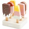 Woet® Cibo Giocattolo Coffee To Go in Legno per Bambini Piccoli - Set di Alimenti Giocattolo Caffè e Panetteria 15 Pezzi - Giocattolo da Cucina - A Partire da 2 Anni - Regalo per Bambini