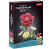 CubicFun 663301 - Puzzle 3D con fiori di rosa, 3D in vaso da fiori, 120 pezzi, set fai da te per adulti e bambini a partire dagli 8 anni