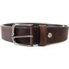 Roncato Cintura Uomo in pelle Roncato Linea Toscana Thor Testa di moro h.3,5 cm