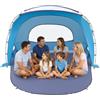 VEVOR Tenda da Spiaggia Pop Up per Mare per 6 Persone, Tenda da Sole Portatile con Borsa per il Trasporto e Ancoraggi a Terra, Ombrellone da Spiaggia Robusto per Campeggio, Pesca, Picnic