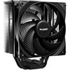 be quiet! Pure Rock 3 dissipatore, capacità di raffreddamento molto elevata, 4 heatpipe da 6 mm ad alte prestazioni e tecnologia HDT, Pure Wings 3 120 mm PWM, design elegante completamente nero