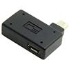 ChenYang Adattatore micro USB 2.0 Host OTG con alimentazione USB, angolato di 90° a destra, per cellulari e tablet Galaxy S3, S4, S5, Note2, Note3